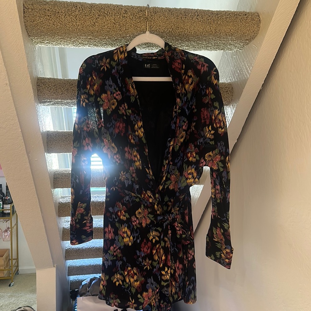 Zara floral romper